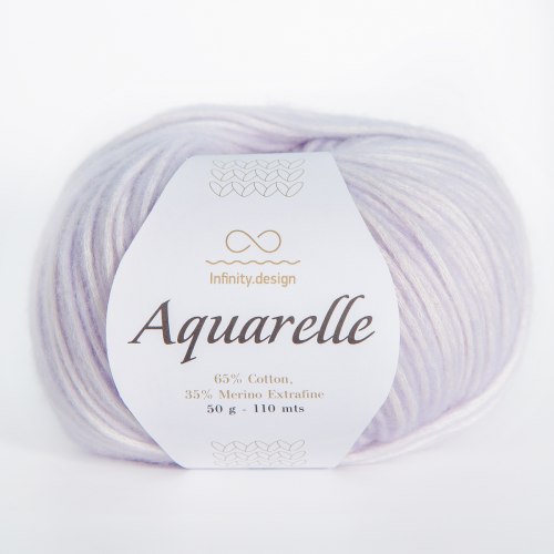 Пряжа Инфинити Акварель (Infinity Aquarelle) 1015 холодный серый
