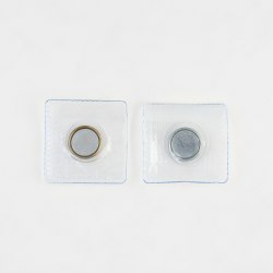 Кнопки магнитные потайные, d = 10 мм, 2 части, цвет серебряный арт. 9146764