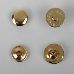 Кнопки установочные, магнитные, d = 14 мм, цвет золотой арт. 10198305