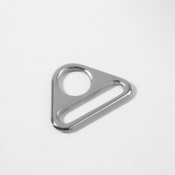 Полукольцо-пластина для сумки, 15/25 мм, цвет серебряный арт. 9911422