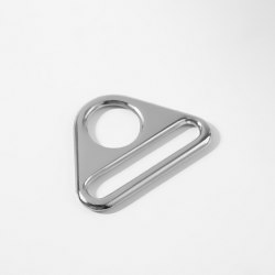 Полукольцо-пластина для сумки, 15/32 мм, цвет серебряный арт. 9911423