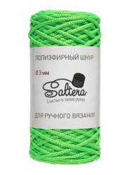 Шнур полиэфирный Saltera ярко-зеленый 3 мм.