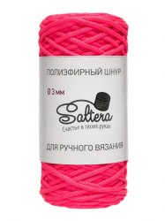 Шнур полиэфирный Saltera ярко-розовый 3 мм.