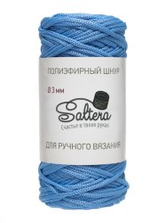 Шнур полиэфирный Saltera голубой 3 мм.