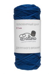 Шнур полиэфирный Saltera синий 3 мм.