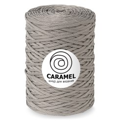 Полиэфирный шнур Caramel цвет Серый жемчуг 200 м.