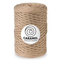 Полиэфирный шнур Caramel цвет Миндальный латте 200 м.