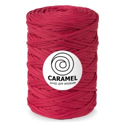 Полиэфирный шнур Caramel цвет Красный бархат 200 м.