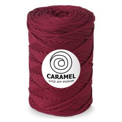 Полиэфирный шнур Caramel цвет Красное вино 200 м.