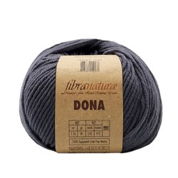 Пряжа Фибра Натура Дона (Fibra Natura Dona) 106-30 серо-коричневый