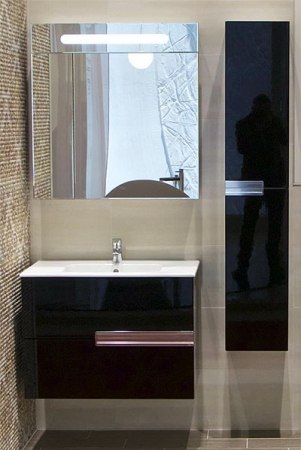 Мебель для ванной Roca Victoria Nord Black Edition 80