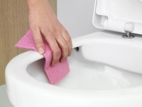 Безободковый унитаз Gustavsberg Hygienic Flush с крышкой Soft close