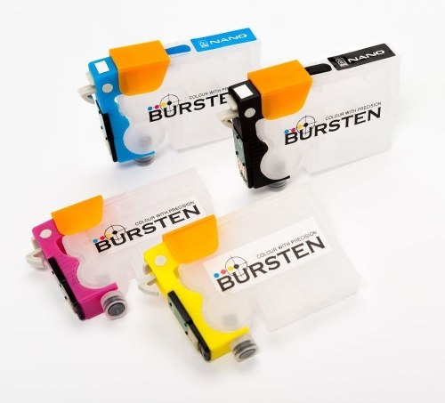 Нано-картриджи BURSTEN 2- го поколения SC10 для принтеров EPS TX106 (T921N - T924N) x4, с патентован