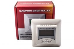 Терморегулятор daewoo-enertec X2 для теплого пола
