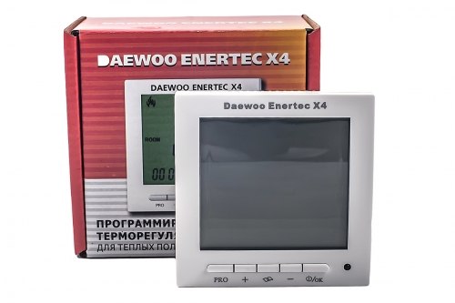Терморегулятор daewoo-enertec X4 для теплого пола