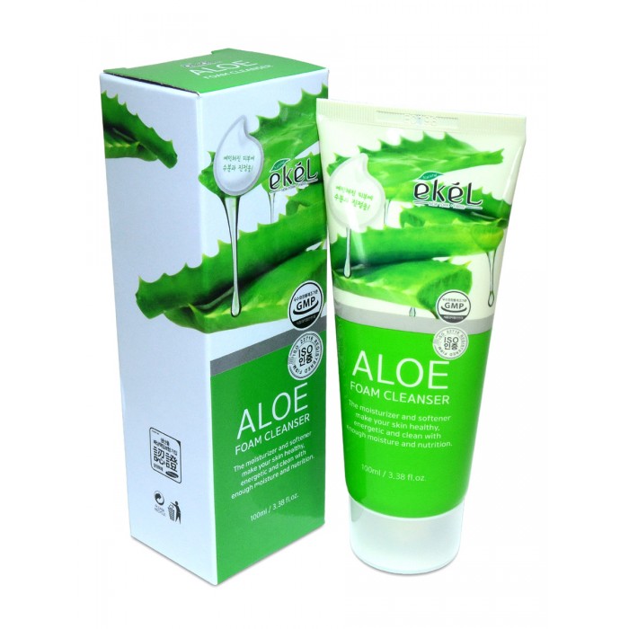 Aloe foam cleanser