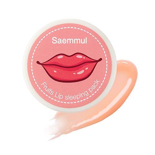 Ночная маска для губ с комплексом натуральных масел THE SAEM Real Essential Lip Balm 10мл
