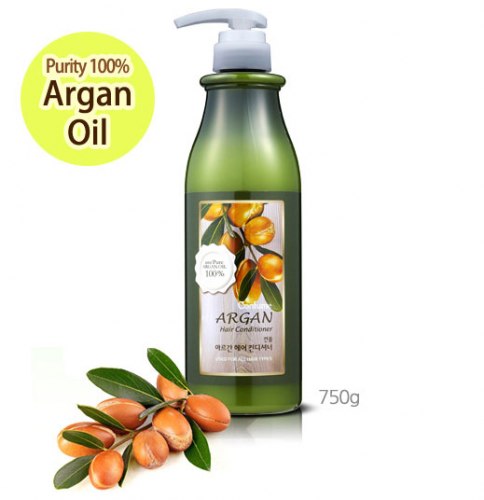 Шампунь/Кондиционер для всех типов волос с чистым аргановым маслом WELCOS Confume Argan Hair Conditioner/Shampoo 750 мл