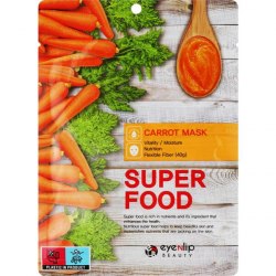 Тканевая маска для лица с экстрактом моркови EYENLIP Super Food Carrot Mask 23мл