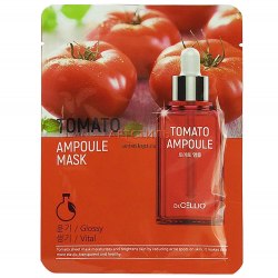 Ампульная маска томатная Dr. Cellio Tomato Ampoule Mask 25мл