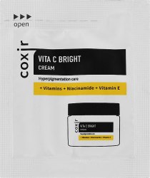Крем с витамином С COXIR Vita C Bright Cream (sample) 2мл 1шт
