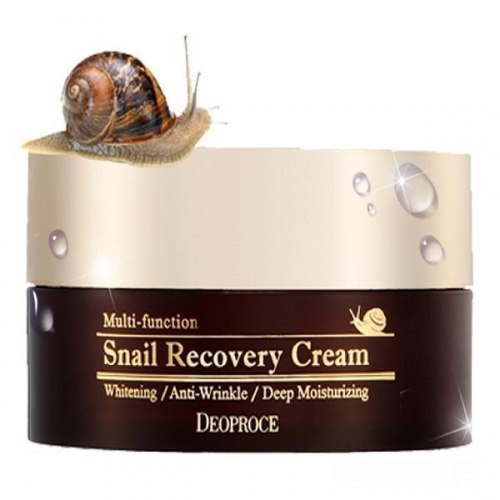 Крем восстанавливающий с фильтратом слизи улитки DEOPROCE Snail Recovery Cream 100 мл