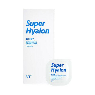 Капсульная глиняная маска с 8 видами гиалуроновой кислоты VT Cosmetics Super Hyalon Capsule Mask 7,5гр