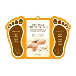 Маска отшелушивающая для ног MIJIN Foot peeling pack 2*15мл