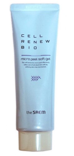 Пилинг растительными стволовыми клетками THE SAEM Renew Bio Micro Peel Soft Gel 25мл