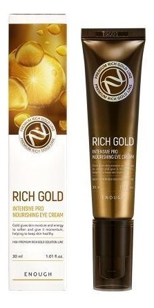 Крем для кожи вокруг глаз с золотом Enough Rich Gold Intensive Pro Nourishing Eye Cream 30мл