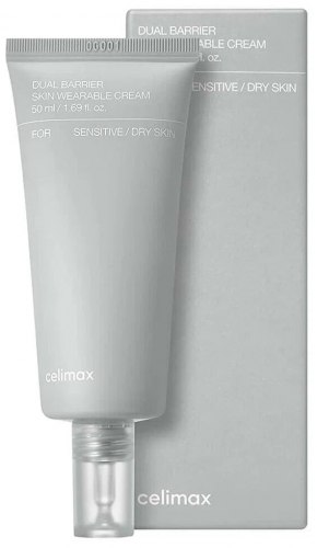 Крем для лица барьерный с комплексом церамидов CELIMAX Dual Barrier Skin Wearable Cream 50ml