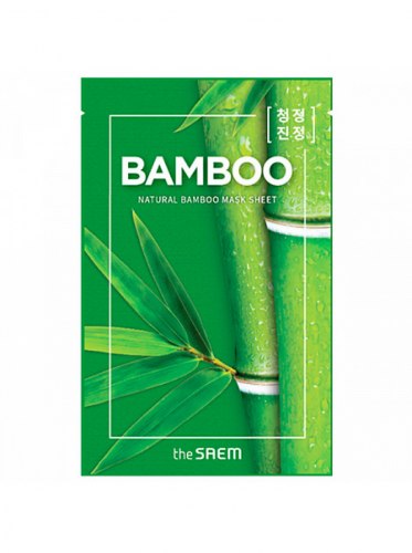 Маска тканевая с экстрактом бамбука THE SAEM Natural Bamboo Mask Sheet 21мл