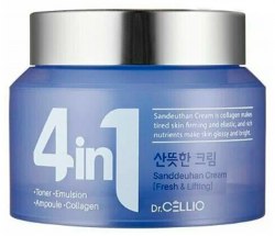 Крем для лица с коллагеном Dr. Cellio G50 4 In 1 Sandeunhan Collagen Cream 70мл