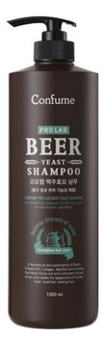Шампунь укрепляющий с пивными дрожжами WELCOS Confume Pro Lab Beer Yeast Shampoo 1000мл