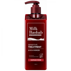 Бальзам для волос с ароматом дамасской розы Milk Baobab Sensitive Treatment Damask Rose 500ml