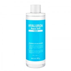 Гиалуроновый тонер для лица с отшелушивающим эффектом SECRET KEY Hyaluron Aqua Soft Toner 500мл