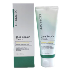 Восстанавливающий крем для лица с экстрактом центеллы DEOPROCE Cica Repair Cream 100мл