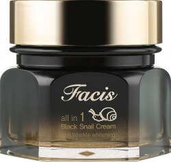 Крем для лица многофункциональный МУЦИН ЧЕРНОЙ УЛИТКИ JIGOTT [Facis] All-In-One Black Snail Cream, 100 мл