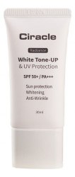 Крем для лица осветляющий солнцезащитный CIRACLE Radiance White Tone-Up & UV Protection (30мл)