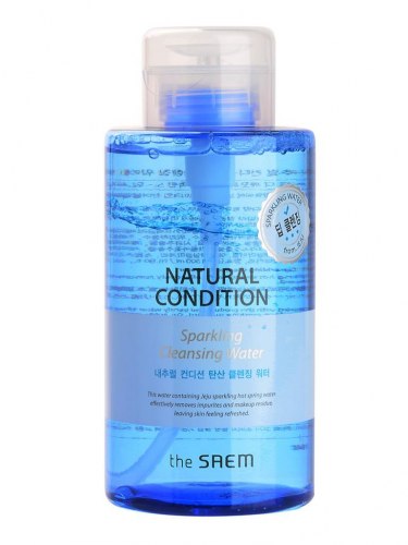 Мицеллярная вода THE SAEM Natural Condition Sparkling Cleansing Water 500мл