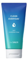 Воздушная пенка для бережного очищения THE SAEM Clean Everyday Safe Cleansing Foam 150мл