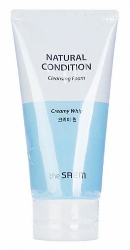 Пенка для умывания "Особо мягкое очищение" THE SAEM Natural Condition Cleansing Foam Creamy Whip,150мл