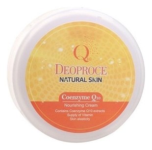 Крем для лица и тела с коэнзимом DEOPROCE Natural Skin Coenzyme Q10 Nourishing Cream 100г