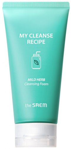 Пенка для умывания THE SAEM My Cleanse Recipe Cleansing Foam-Mild Herb 150мл