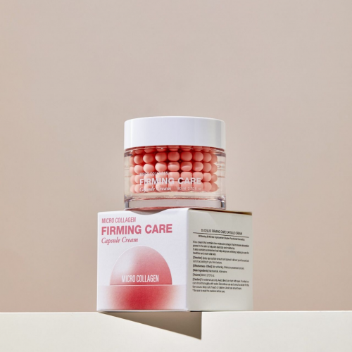 Крем для лица капсульный с низкомолекулярным коллагеном Dr. Cellio Firming Care Capsule Cream 80ml