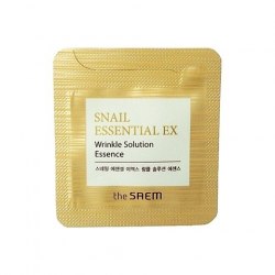 Эссенция антивозрастная (Пробники) THE SAEM Snail Essential EX Wrinkle Solution Essence 1мл*10