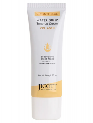 Collagen Крем для лица антивозрастной с коллагеном JIGOTT Ultimate Real Collagen Water Drop Tone Up Cream, 50ml