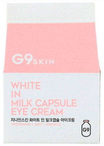 Крем пробник для век осветляющий с молочными протеинами BERRISOM G9SKIN WHITE IN MILK CAPSULE EYE CREAM 2ML SAMPLE