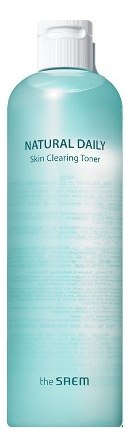 Тонер для лица очищающий THE SAEM Natural Daily Skin Clearing Toner 500мл