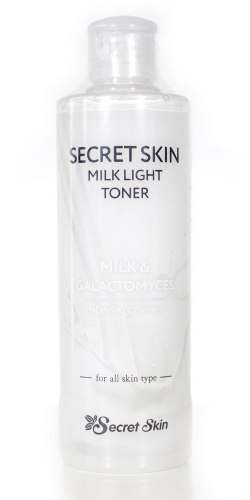 Осветляющий тонер для лица с молочными протеинами SECRET SKIN Milk Light Toner 250мл